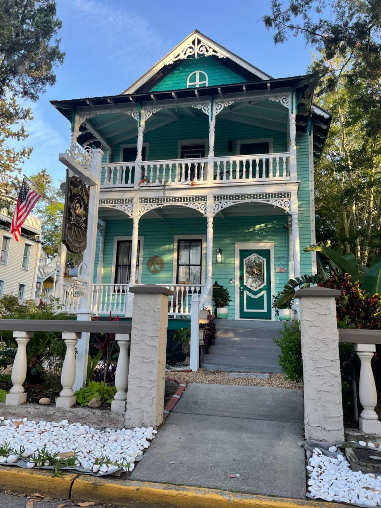 Peace & Plenty Inn Bed And Breakfast Downtown St Augustine-Adults Only St. Augustine Exteriör bild